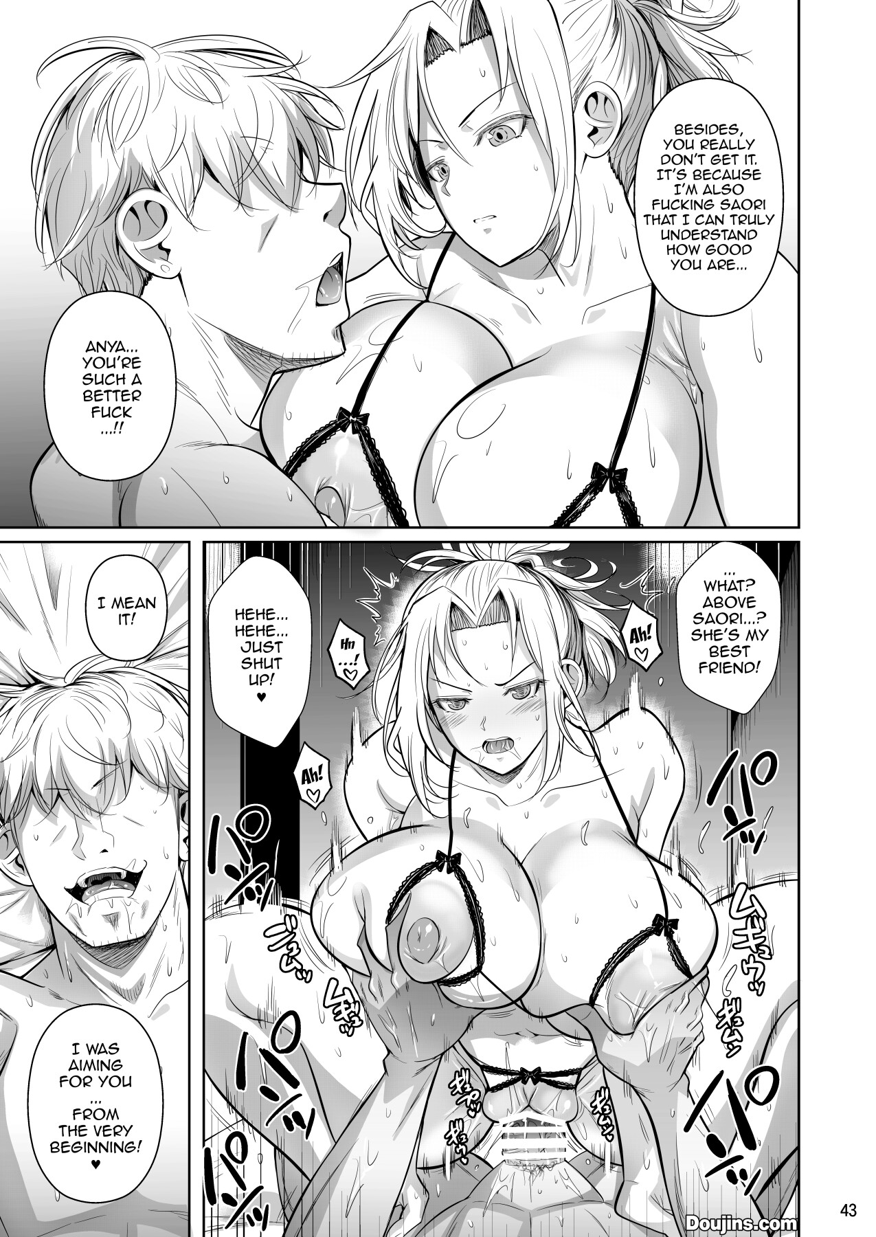 Hentai Manga Comic-Covered in Sweat 2 - The Firgid Woman Who Definitely Isn't Feeling Good ~But When She Is, Her Russian Comes Out~-Read-44